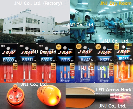 Pin Type Lithium Battery with LED(Arrow No...